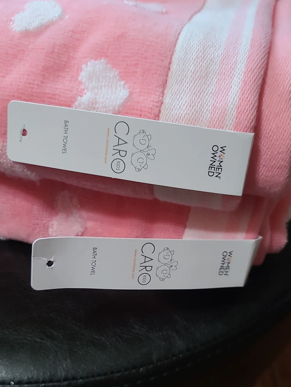 Caro  Heart Towel Set